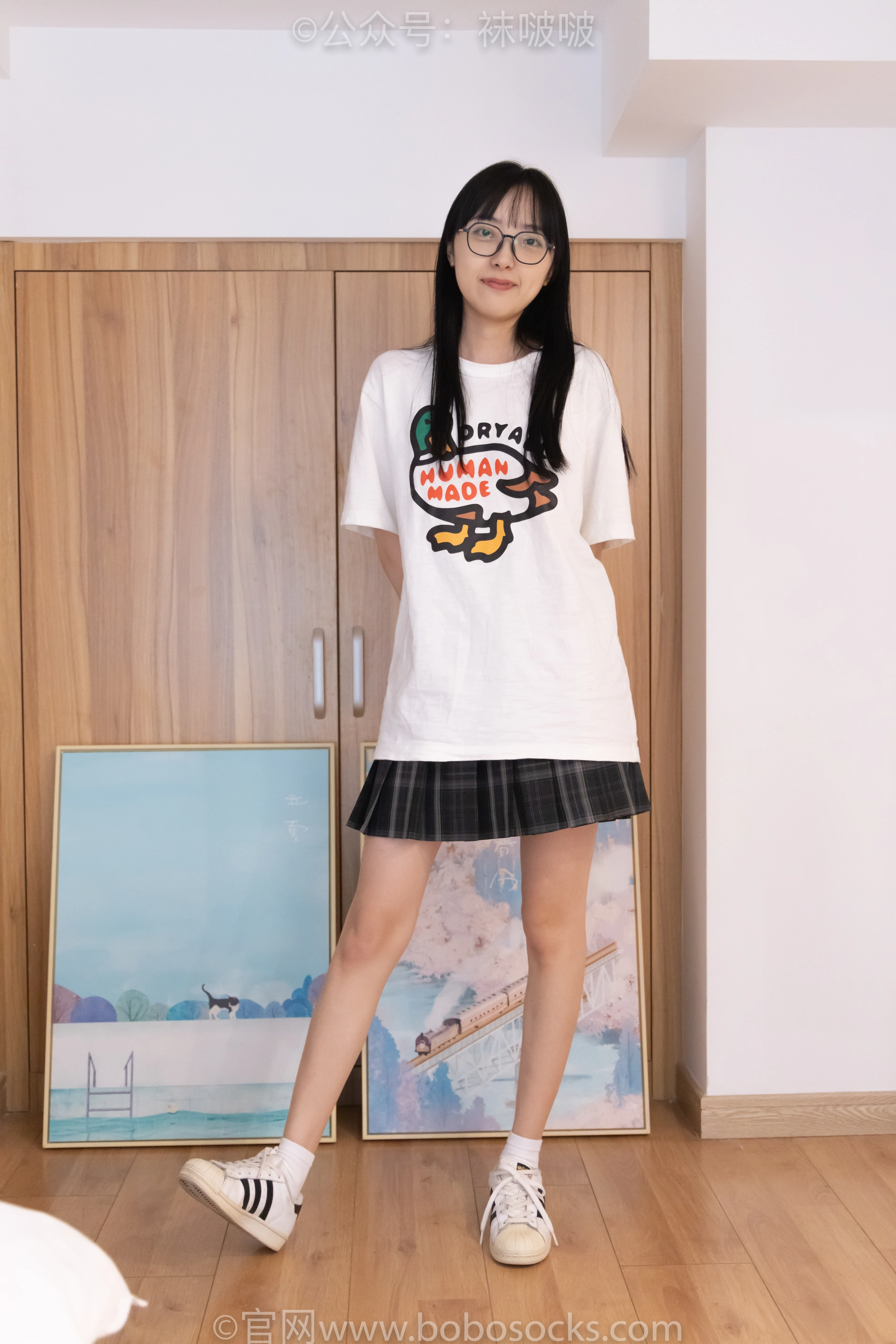 [BoBoSocks袜啵啵]NO.073 稚予-贝壳头、白棉袜、裸足 2